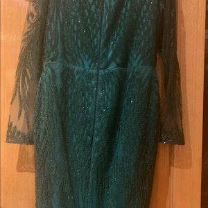 Midi green dresses size 12